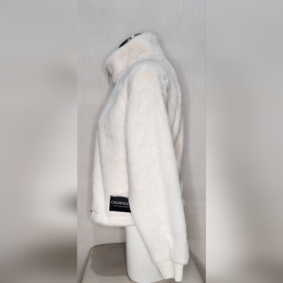 Calvin Klein Furry Soft PulloverQuarter Zip - Picture 3 of 7